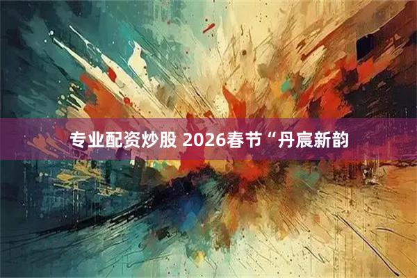 专业配资炒股 2026春节“丹宸新韵